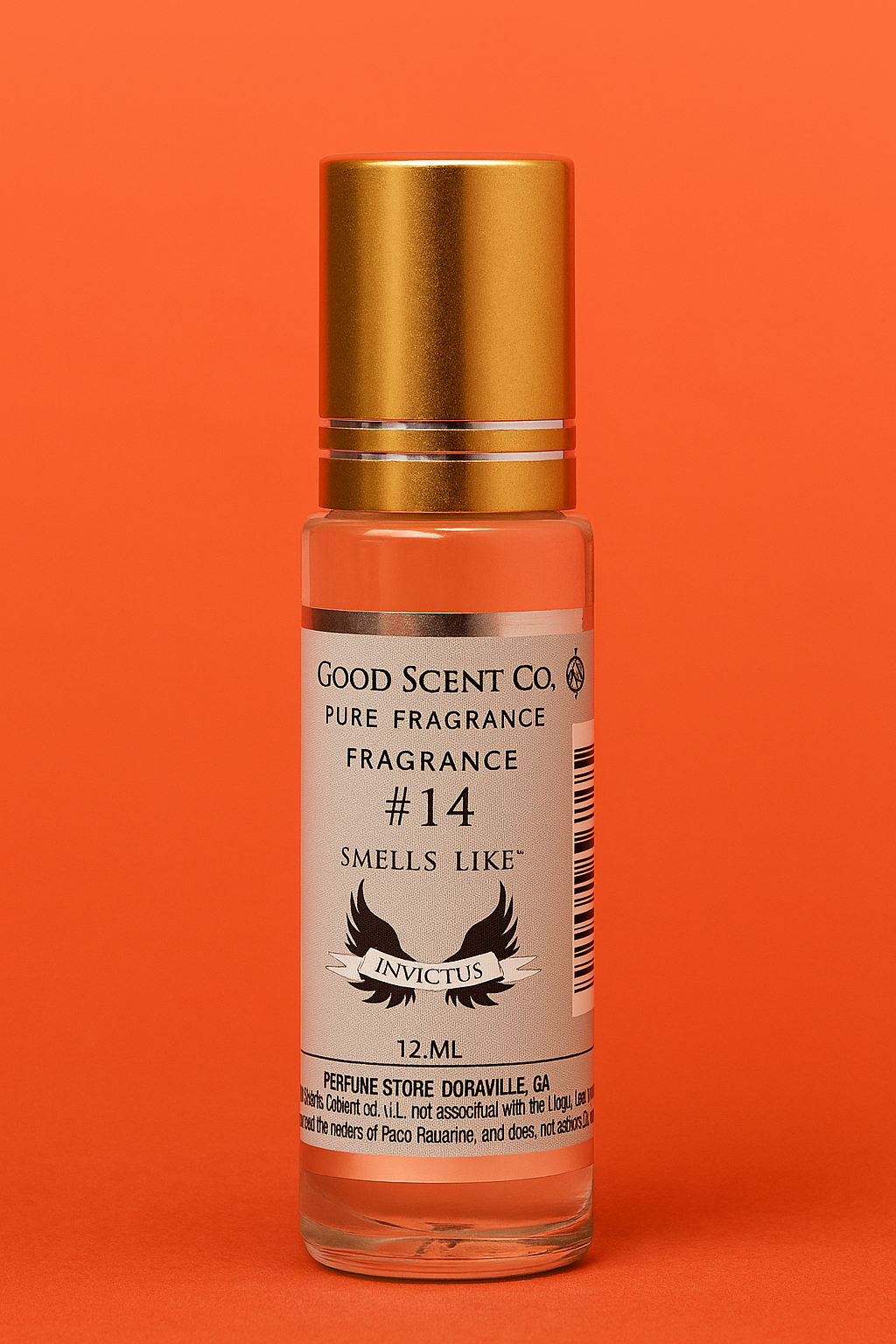 Mens Invictus Body Oil